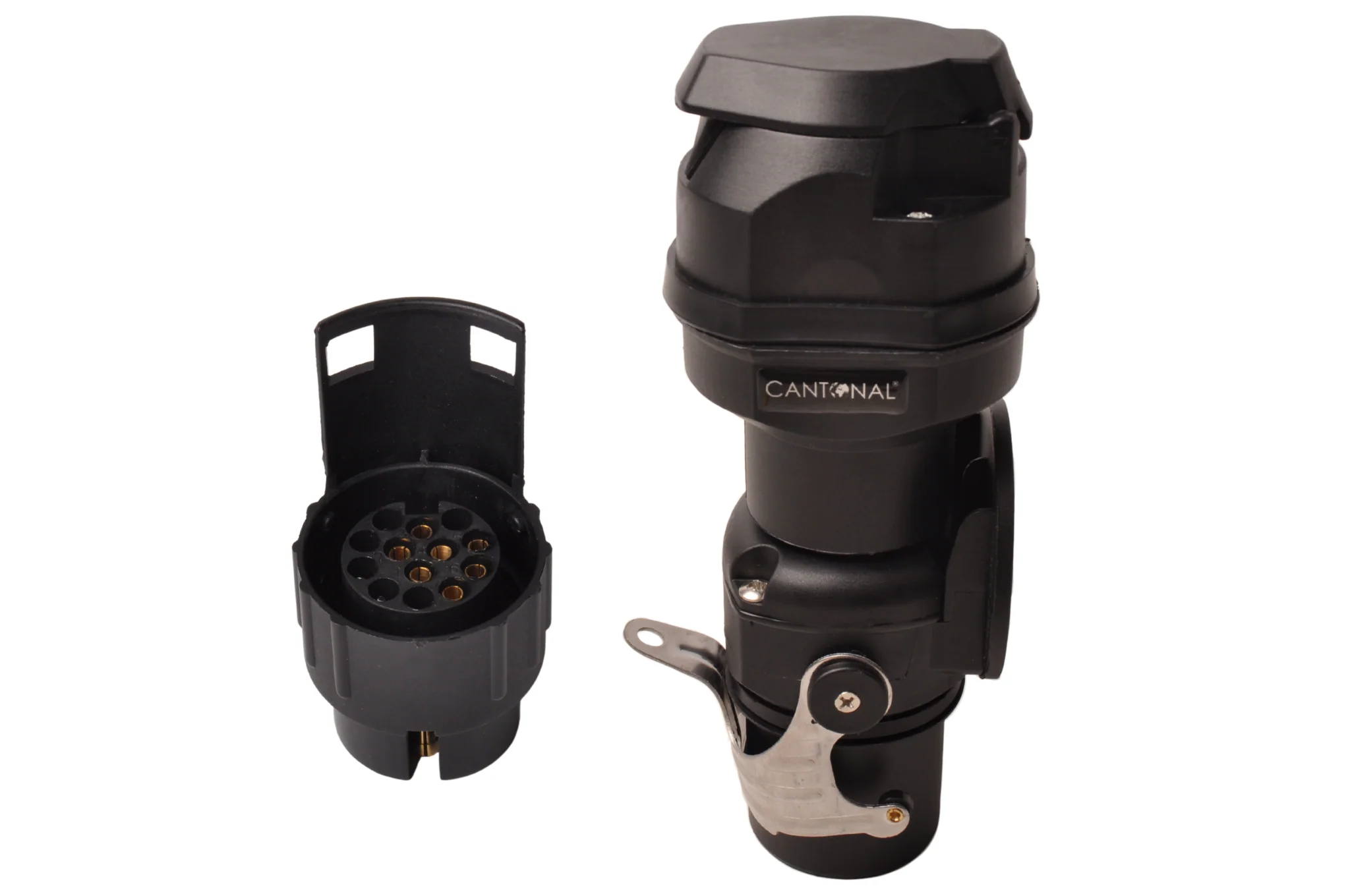 Spannungswandler von 24 auf 12V – 15-polige N-Dose auf 7/13-polige Steckdose - Image 2