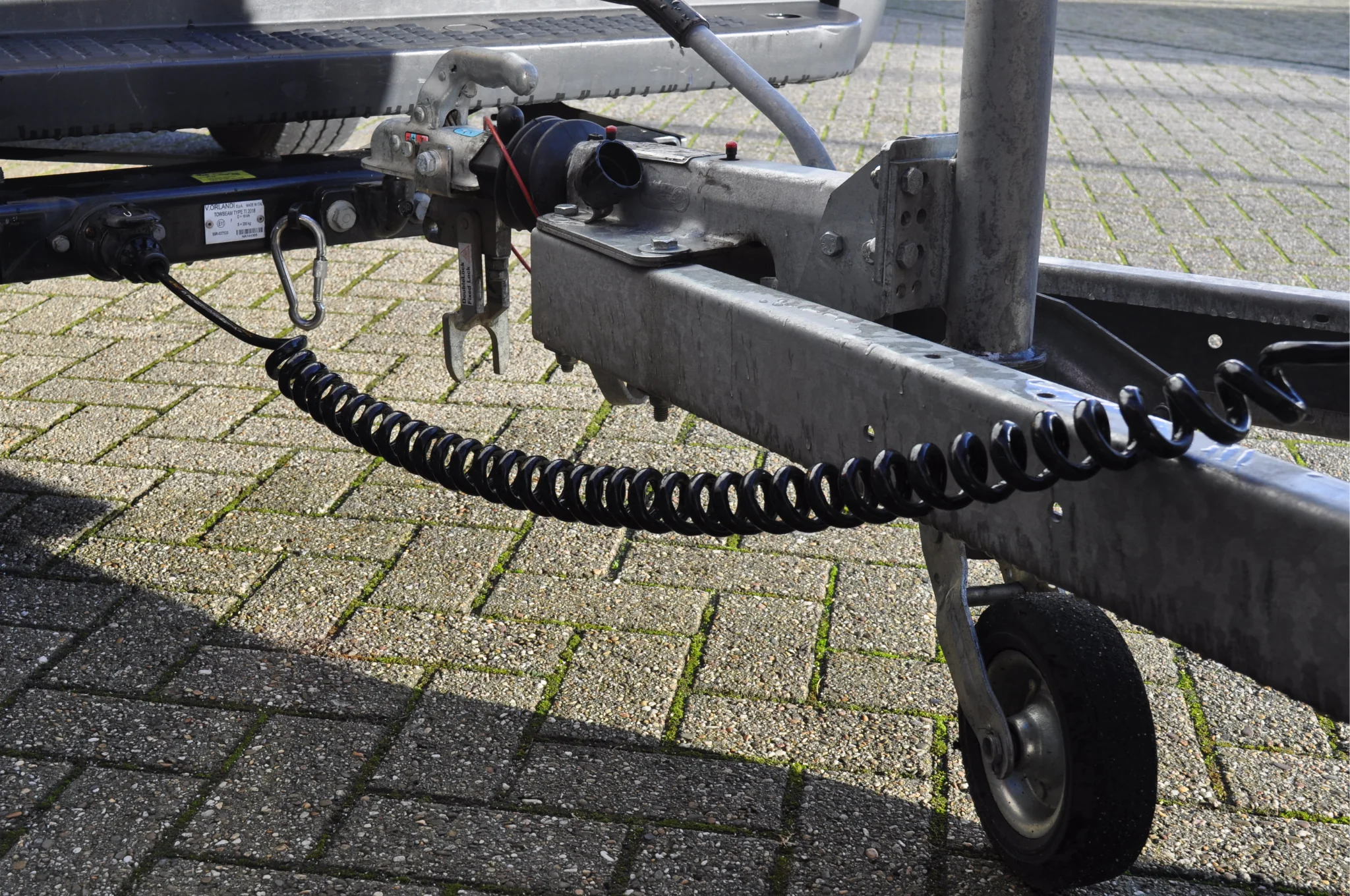 Adapter Spiralkabel 7-adrig mit 13-poligem Stecker & 7-poligem Stecker - 90 bis 250 cm - Image 2