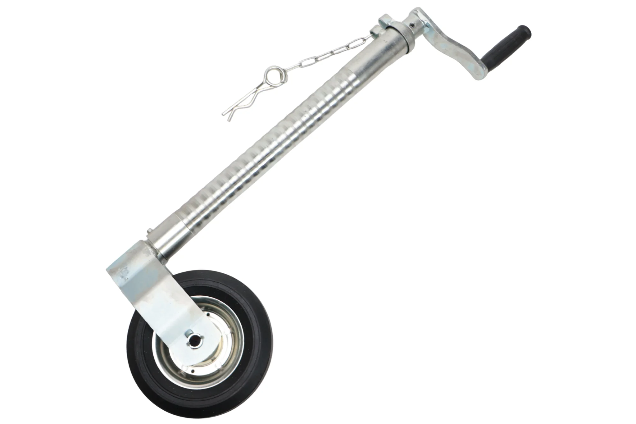 Stützrad - 48 mm - gerippt - Tragfähigkeit: 250 kg - Stahlfelge - geeignet für IFor Williams - Image 2