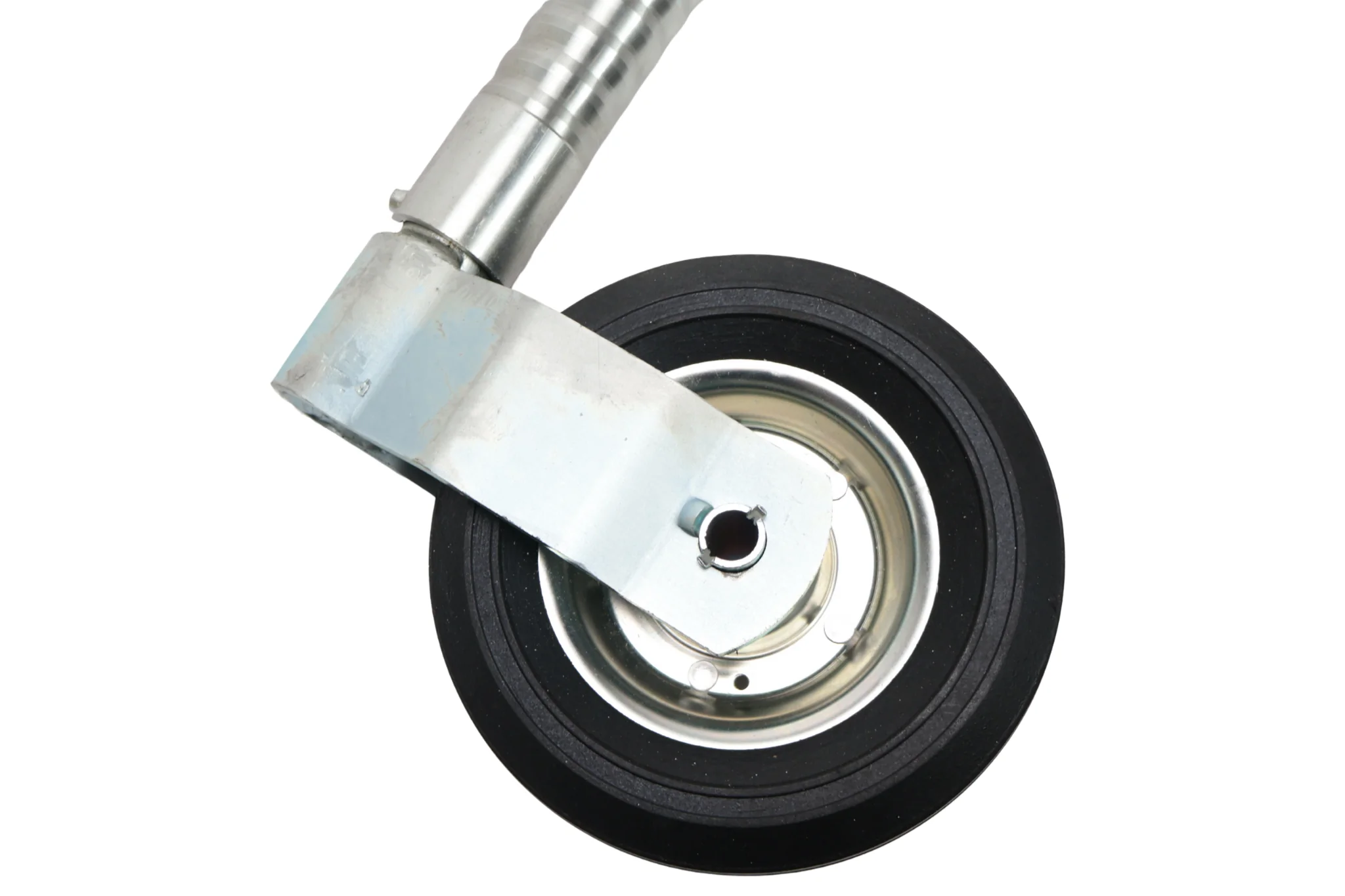 Stützrad - 48 mm - gerippt - Tragfähigkeit: 250 kg - Stahlfelge - geeignet für IFor Williams - Image 4