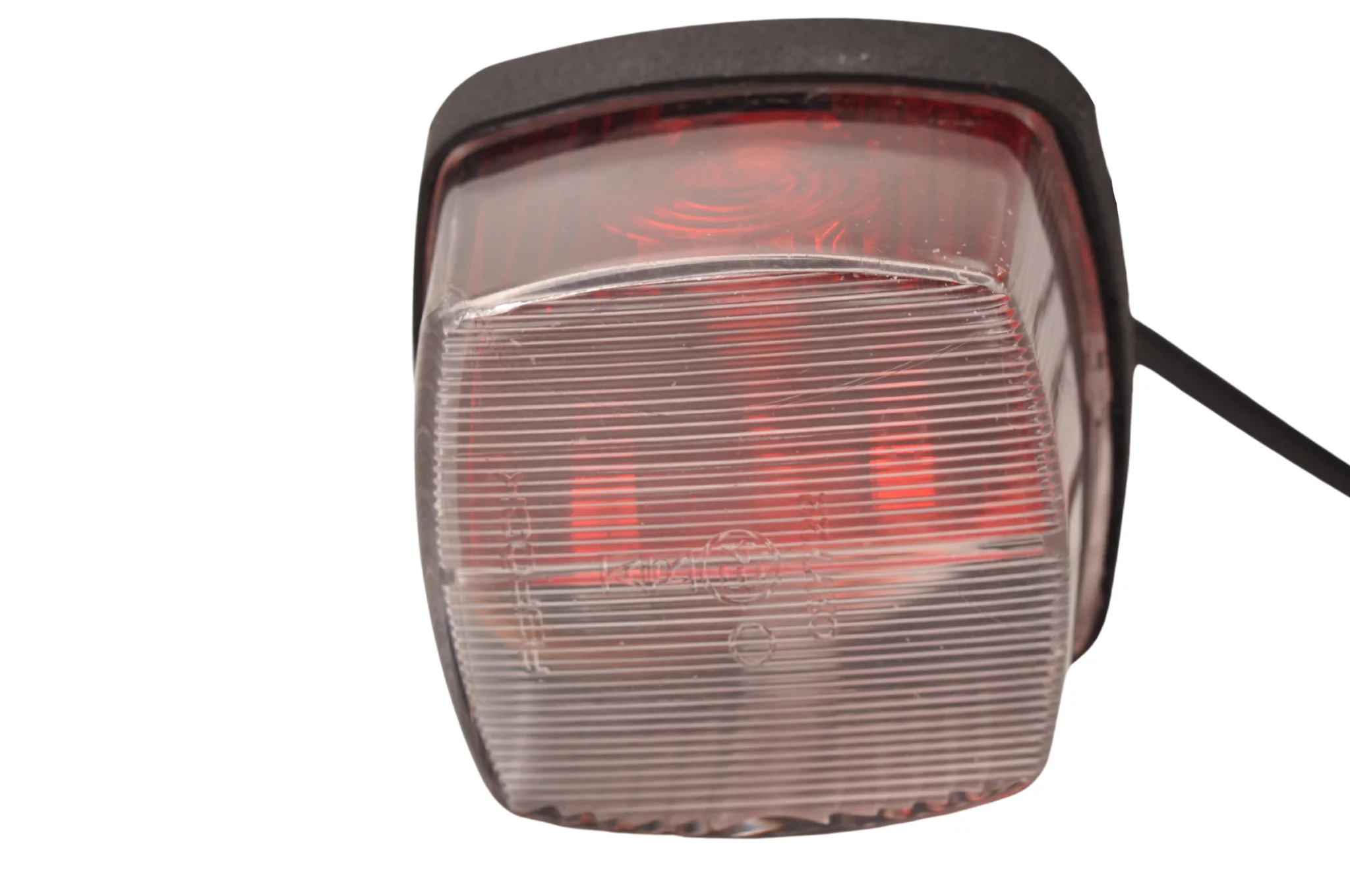Aspock squarepoint Begrenzungsleuchte rot/weiß - 2 Meter DC-Kabel 2x0,75 mm² - Image 2