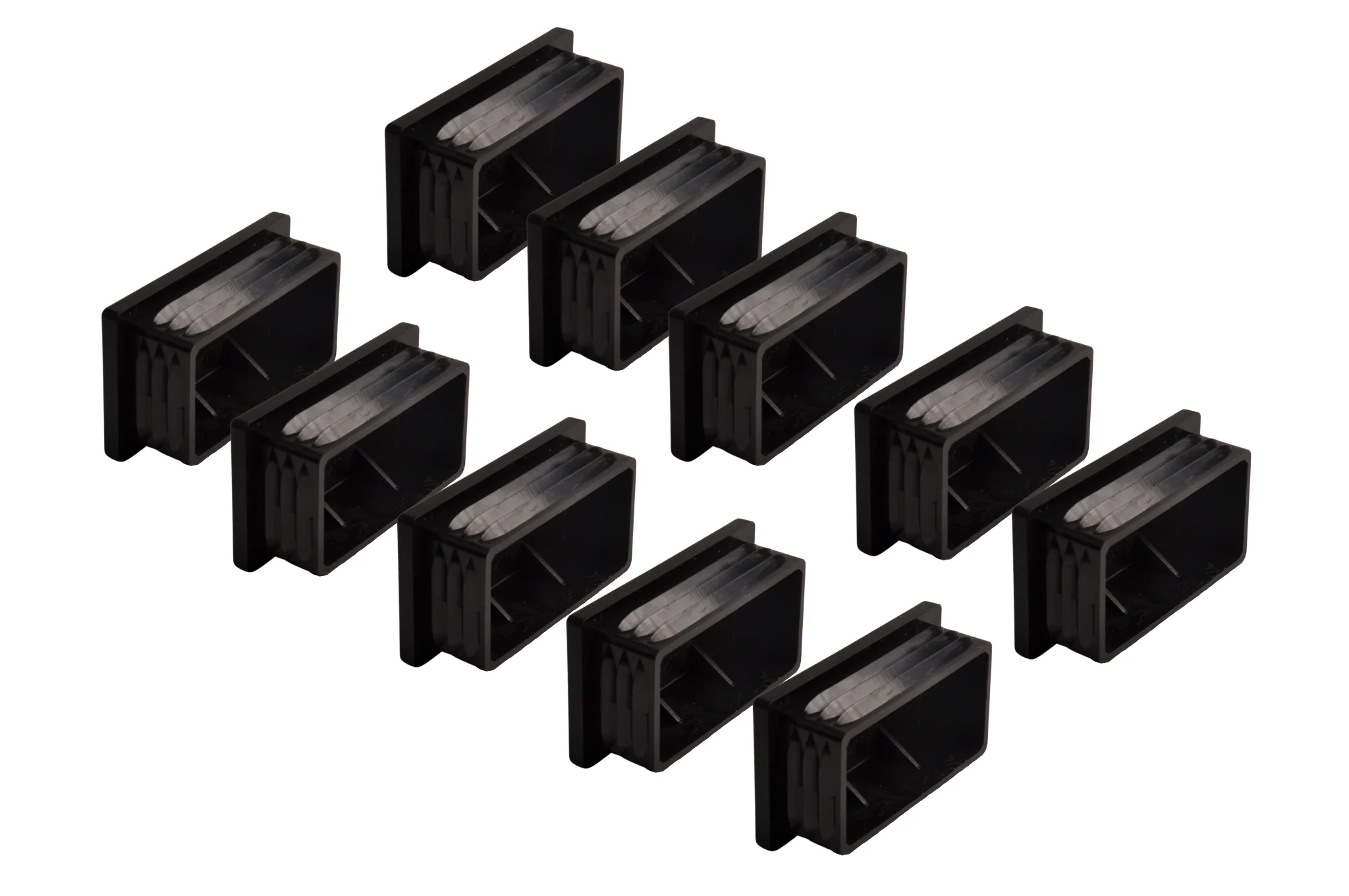 Steckbare Kappe 70x40 mm - 10 Stück