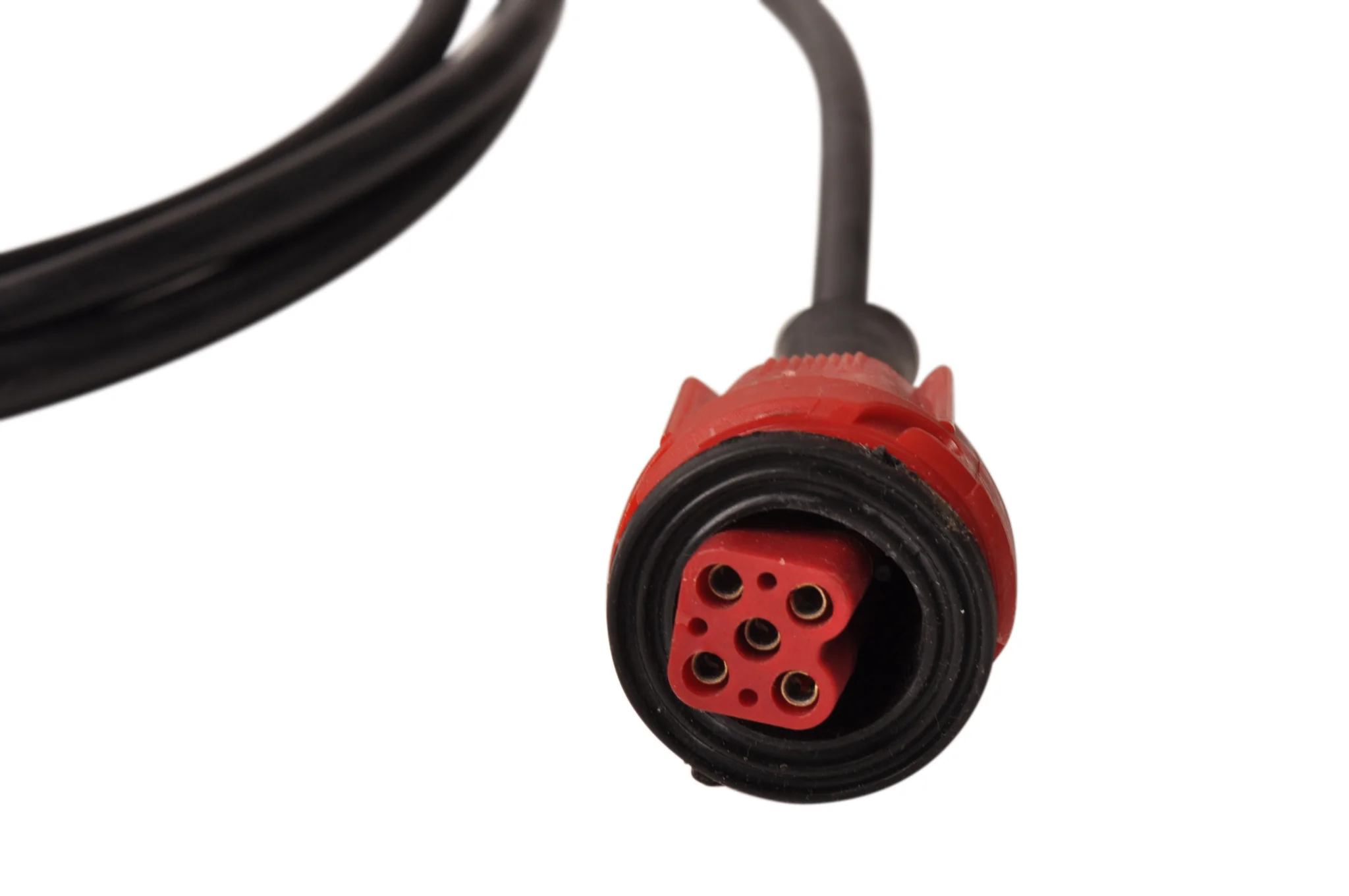 Stecker / Adapter rot mit 2 m Kabel - Image 3