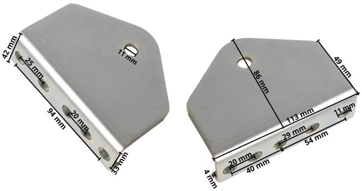 Set mit 2 Halterungen für Kielrolle - Image 5