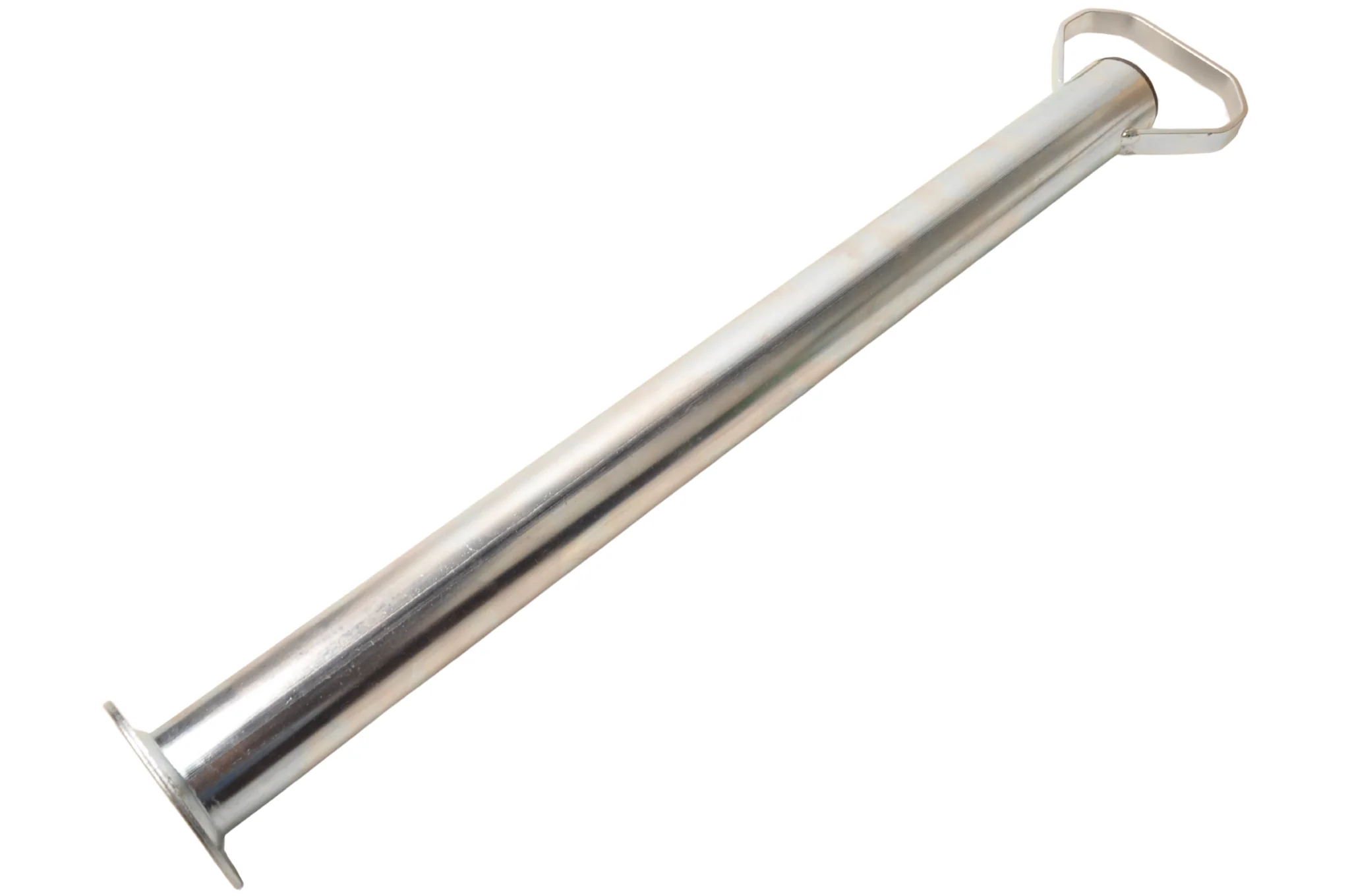 Stahl-Stützfuß mit Griff - 600 mm hoch - 48 mm Rohrdurchmesser
