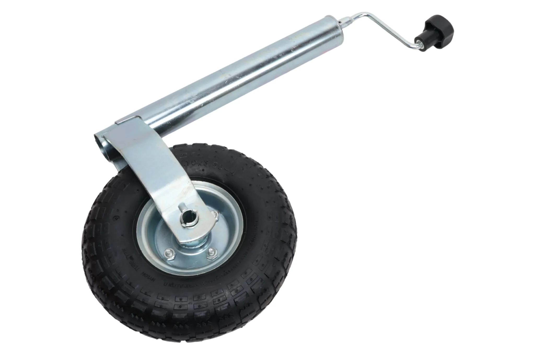 Stützrad mit Luftreifen - 48 mm - Tragfähigkeit: 150 kg - Stahlfelge - Image 2