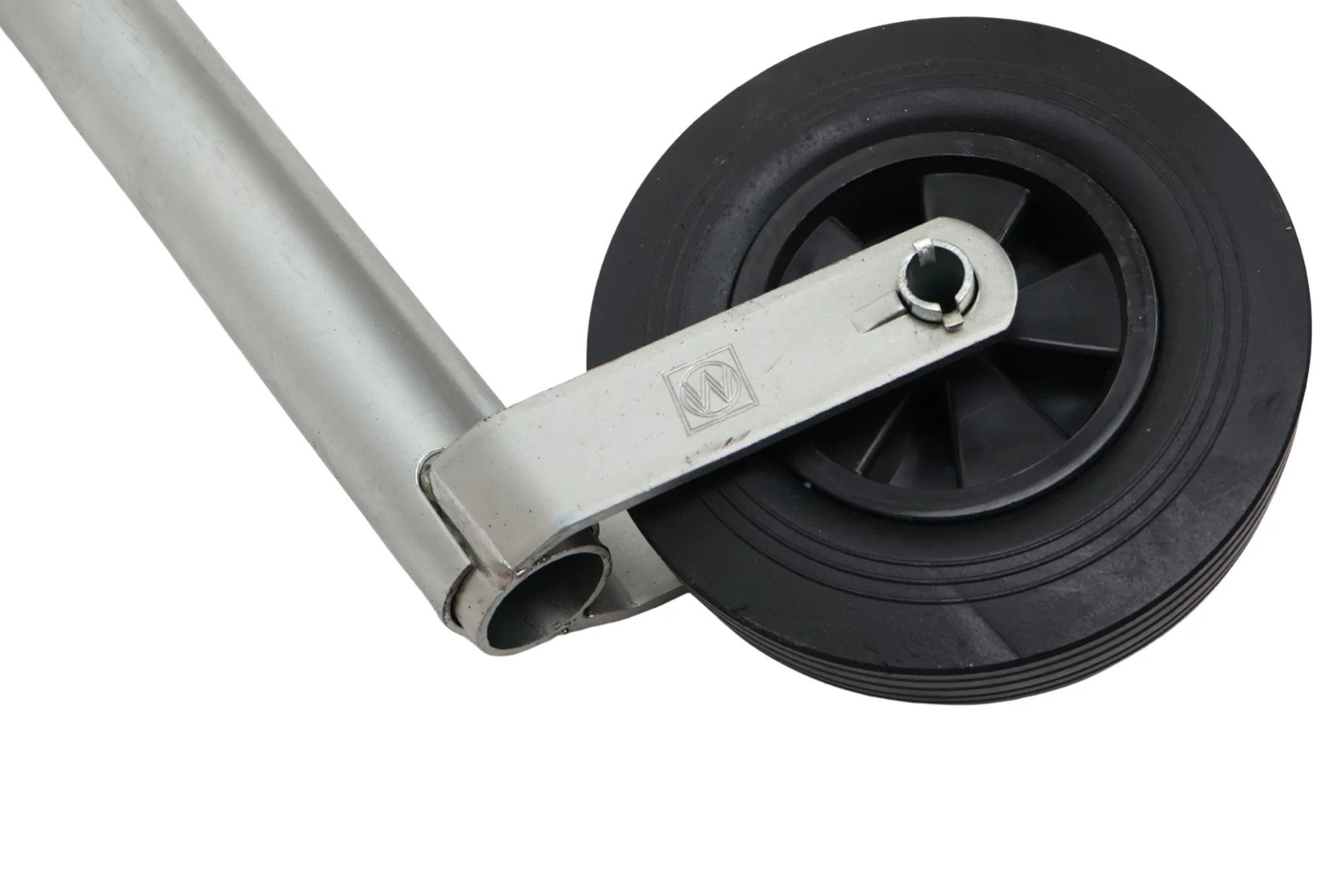 Stützrad - 48 mm rund - Tragfähigkeit: 150 kg - Kunststofffelge - eigener Import/Eigenmarke - Image 3