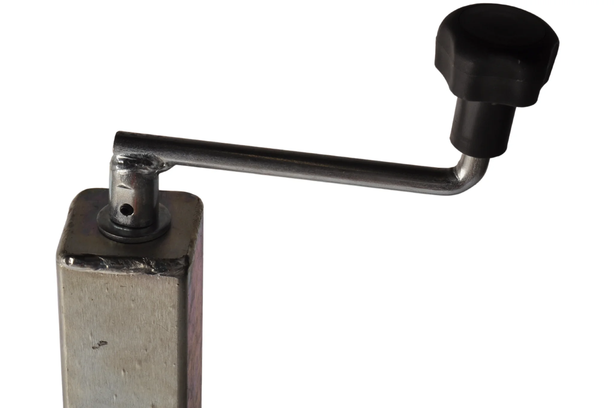 Klappbares Stützrad - Quadrat 60 mm - Tragfähigkeit: 250 kg - große Montageplatte - Image 5
