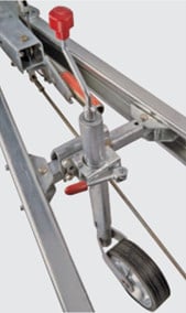 Stützradhalterung an der Deichsel (Traverse) AL-KO 1212991 - Image 3