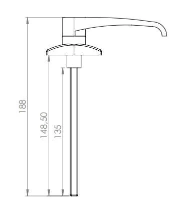 Türgriff, abschließbar mit Schlüssel - Image 7