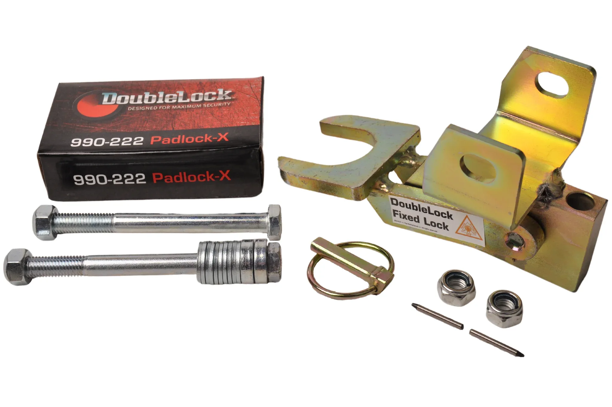 DoubleLock Typ C Fixed Lock - SCM-geprüftes Unterbau-Deichselschloss für gebremste Kupplungen