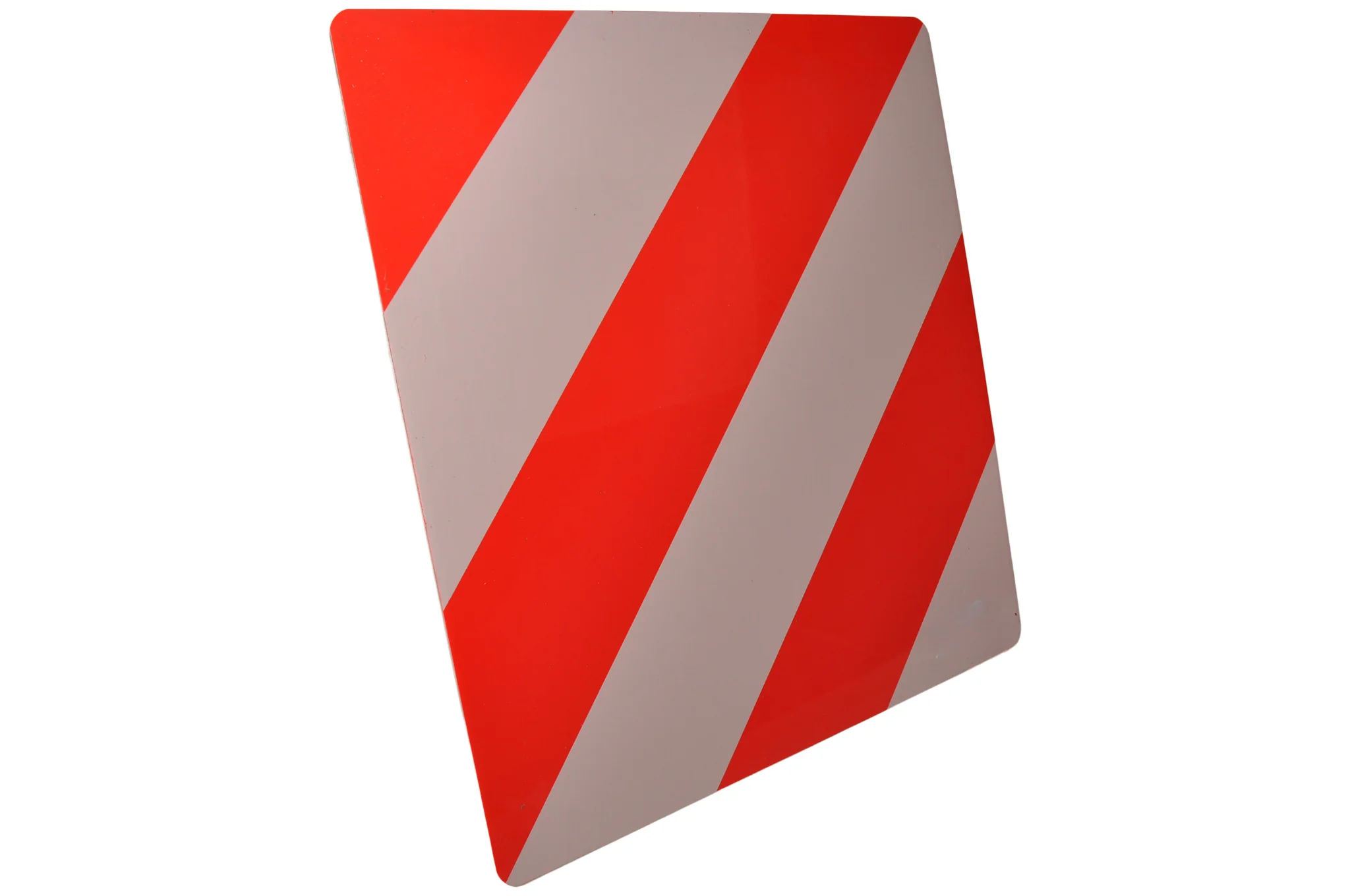 Warntafel überstehende Ladung 42,3x42,3 cm ALUMINIUM - extra haltbar - Image 2