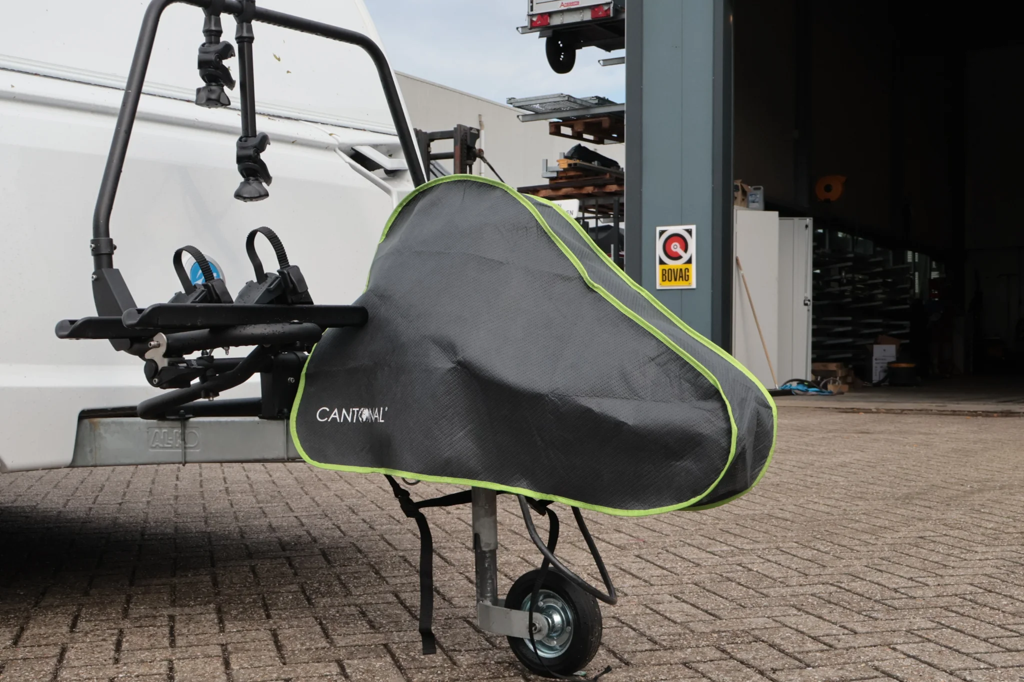 Universelle Deichselabdeckung für Anhänger und Wohnwagen - 90x60 mm - wasserdicht - Image 7