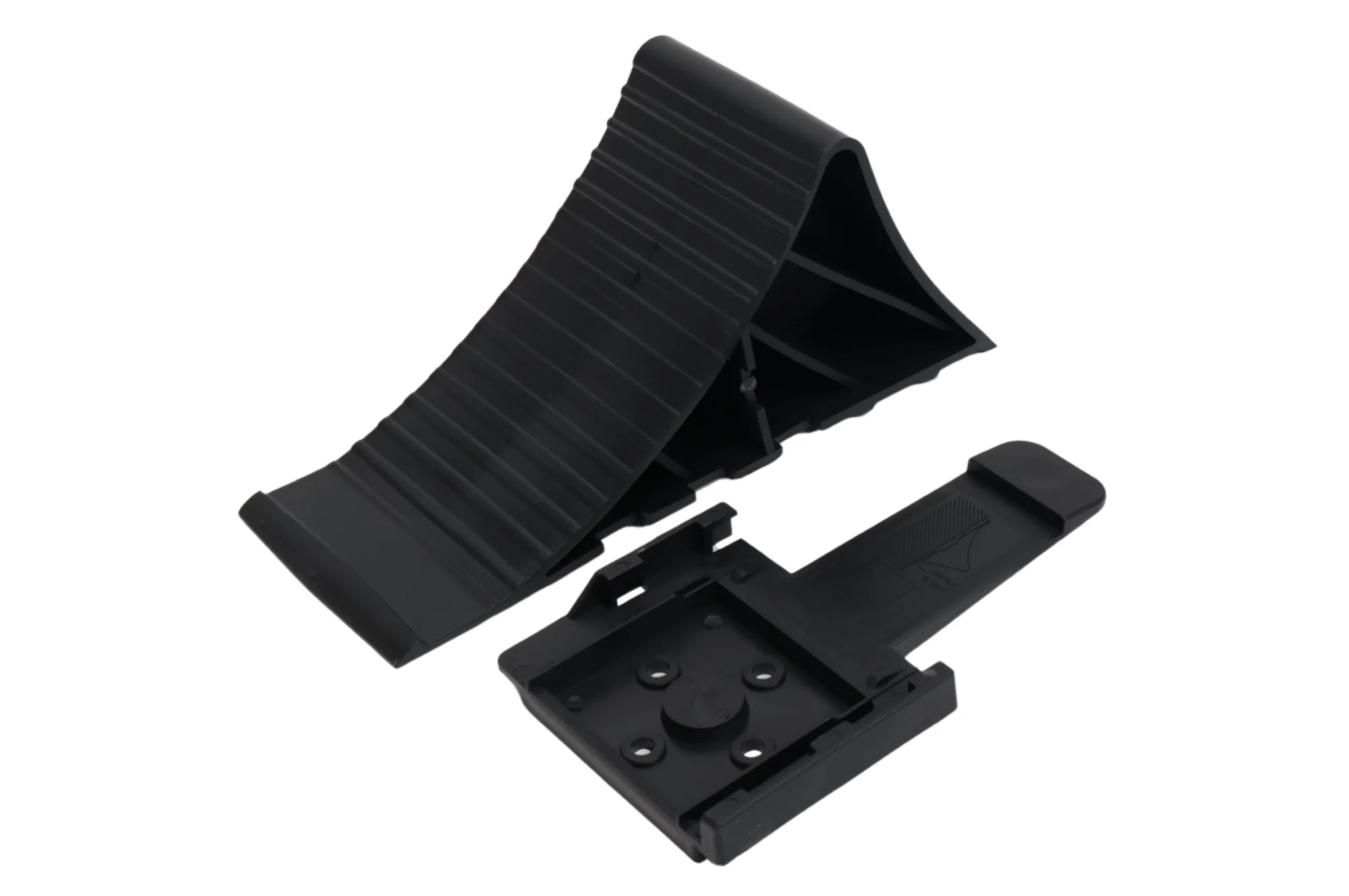 Unterlegkeil Kunststoff (schwarz) mit Halterung - Image 5