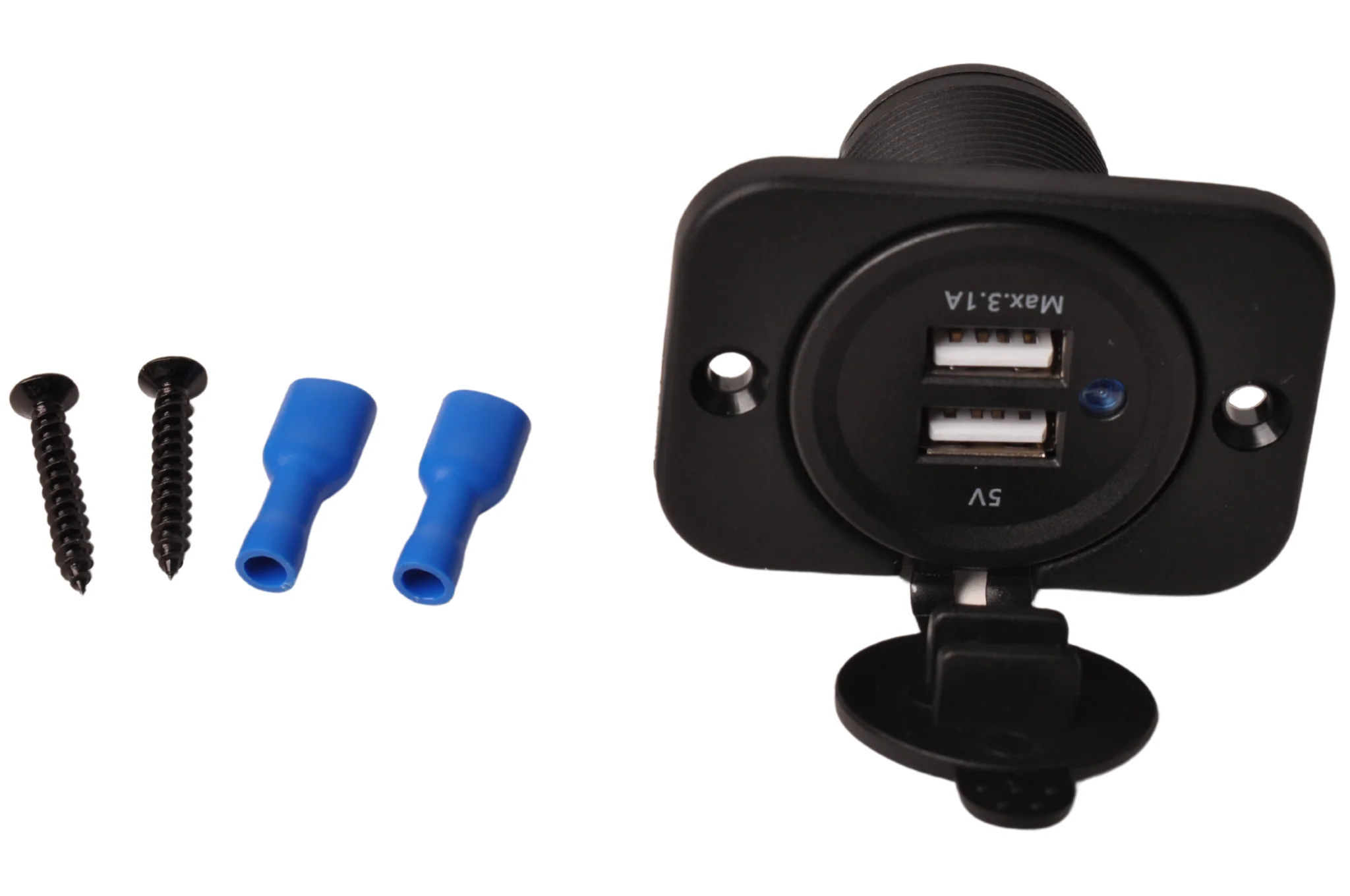 USB-Steckdose 12V/24V (zweifach)