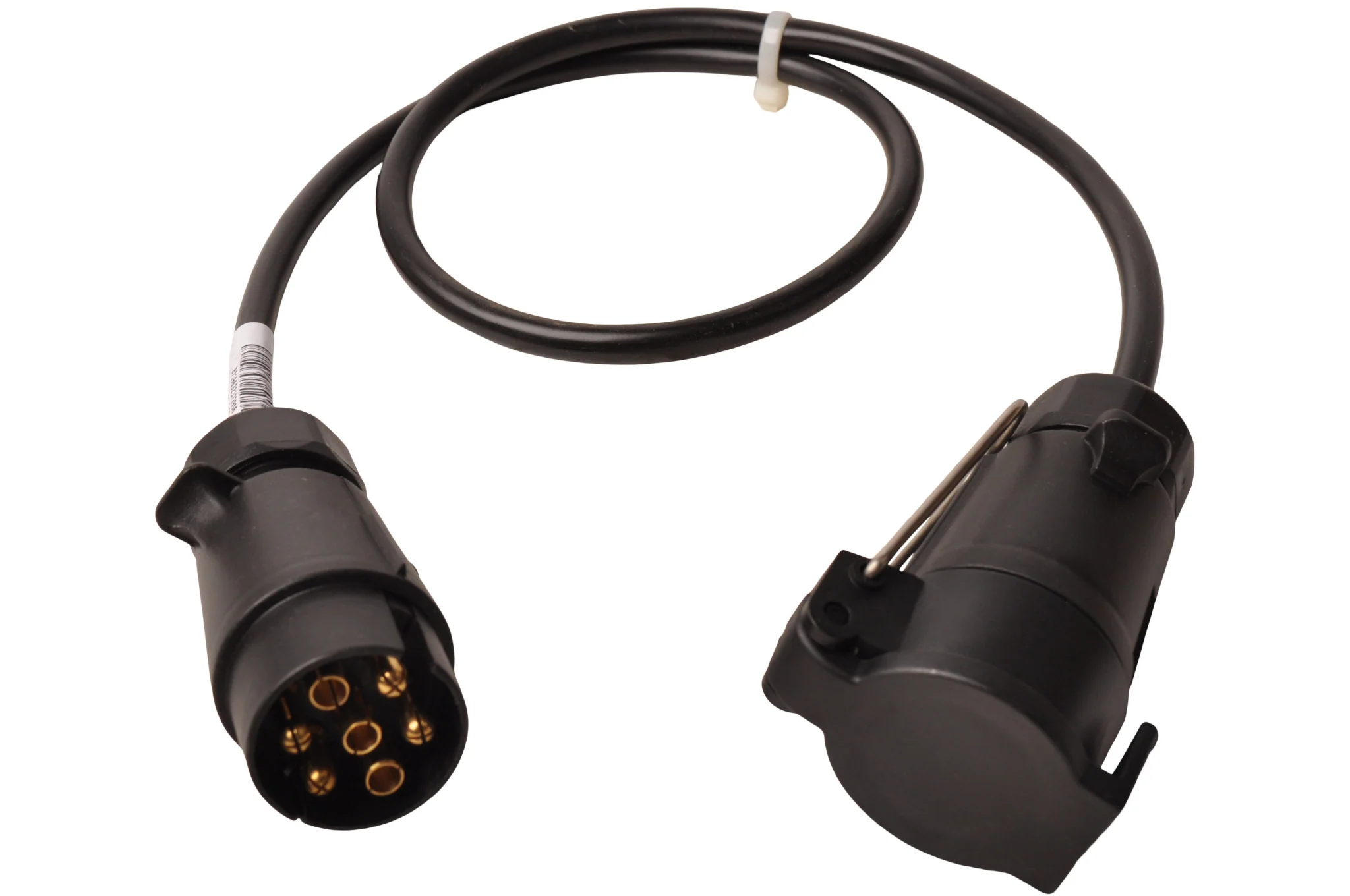 Verlängerungskabel 1 Meter 7-adrig mit 7-poligem Stecker & 7-poliger Buchse - 100 cm