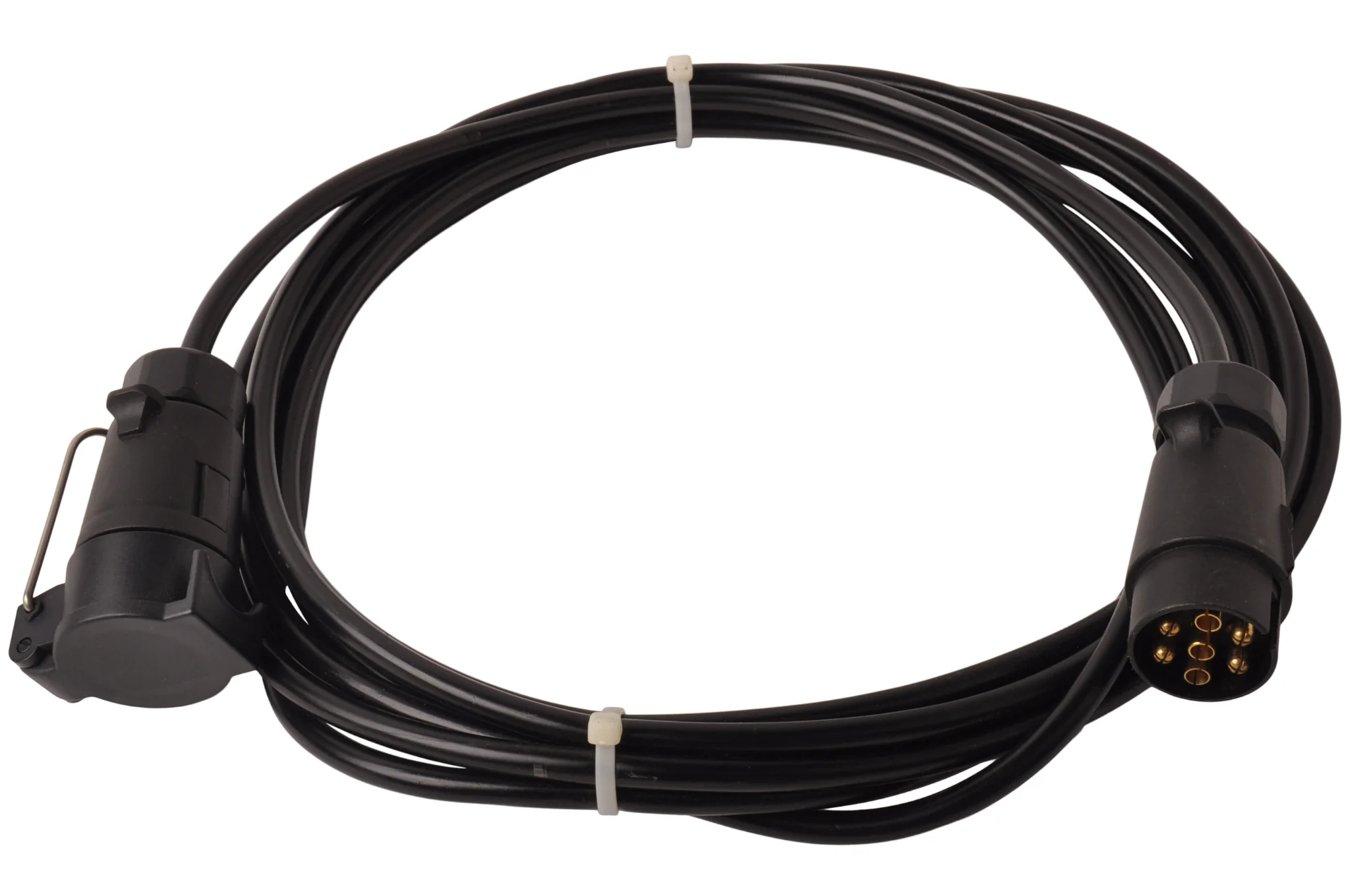 Verlängerungskabel 7-adrig mit 1x 7-poligem Stecker & 1x 7-poligem Gegenstecker - 500 cm - Image 4