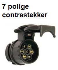 Adapterkabel 7-adrig mit 1x 13-poligem Stecker & 1x 7-poliger Buchse - 80 cm - Image 5