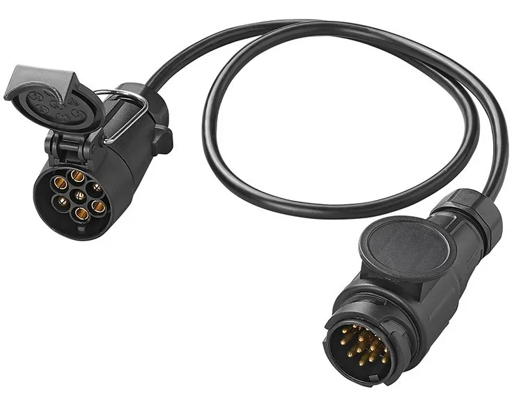 Adapterkabel 7-adrig mit 1x 13-poligem Stecker & 1x 7-poliger Buchse - 80 cm - Image 6