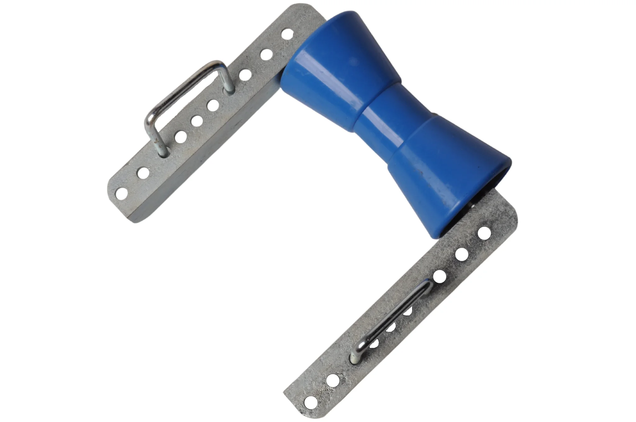 Verstellbare Kielrollensatz - 200x85 mm - blau - inklusive Bügel 100x73 mm - PE - Image 2