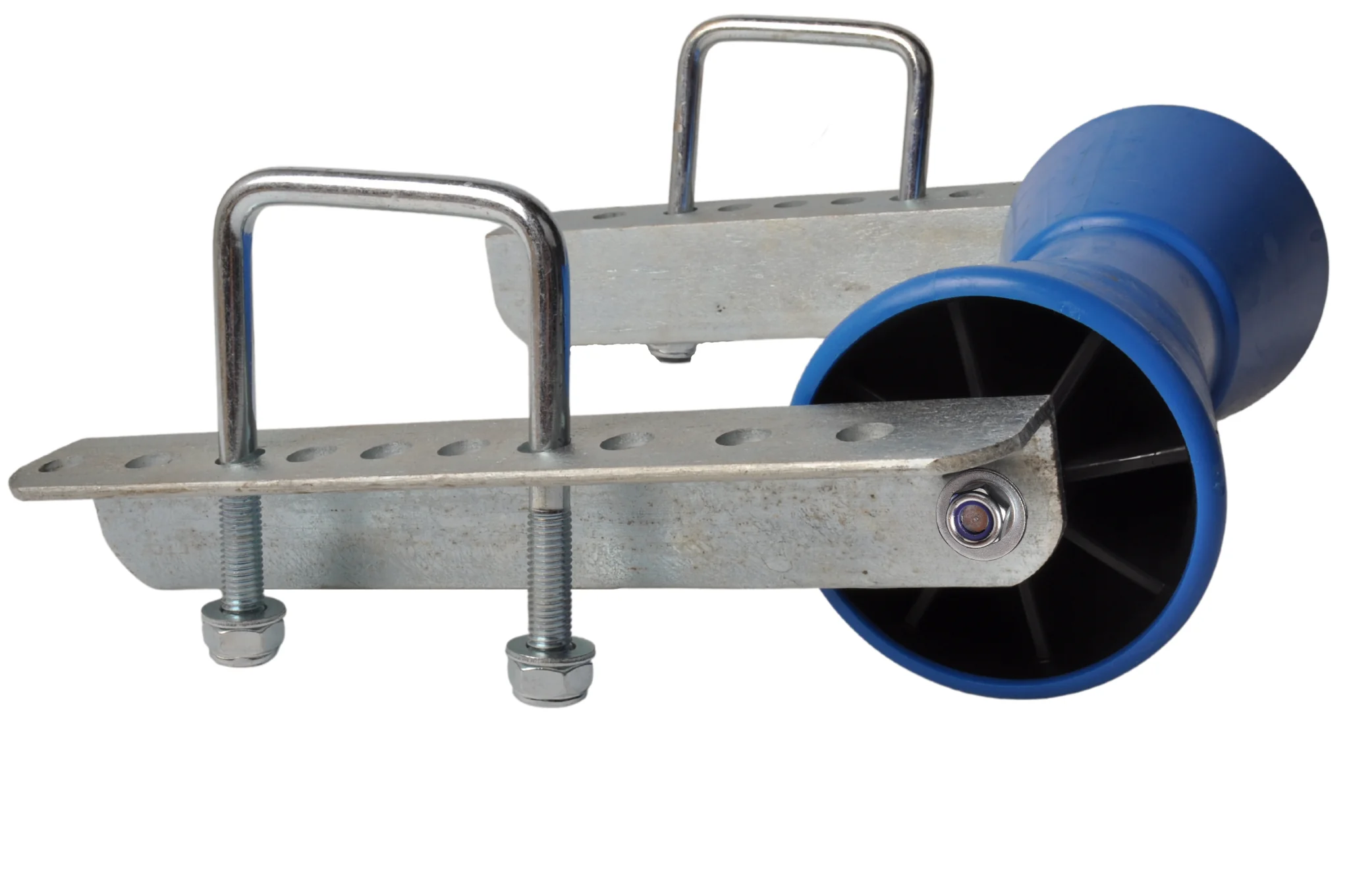 Verstellbare Kielrollensatz - 200x85 mm - blau - inklusive Bügel 100x73 mm - PE - Image 3