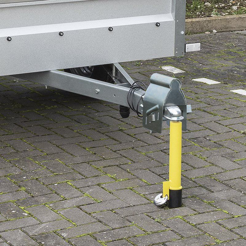 Parkpoller mit Schloss für Anhänger und Wohnwagen - Image 4