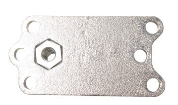 Verzinkte Stützradklemme 48 mm – geeignet für geriffelte Stützräder - Image 3