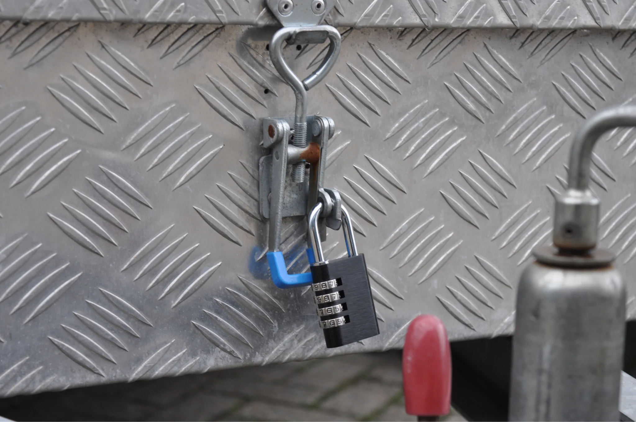 Vorhängeschloss mit numerischem Code - 4 Ziffern - Image 4