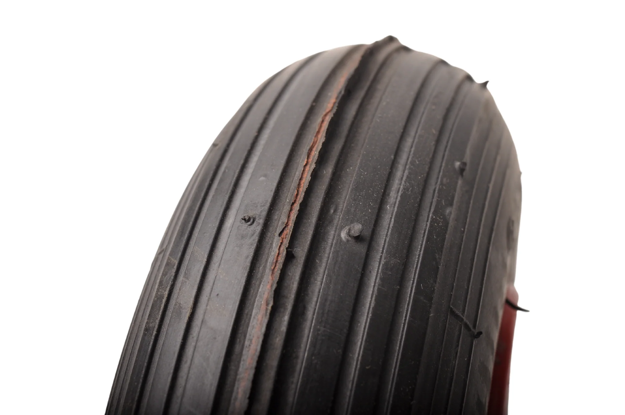 Sackkarrenrad - 2.50-4 - Luftreifen und Kunststofffelge - maximale Belastung: 75 kg - Achsloch/Nabendurchmesser: 20 mm - inklusive Rollenlager - Image 4