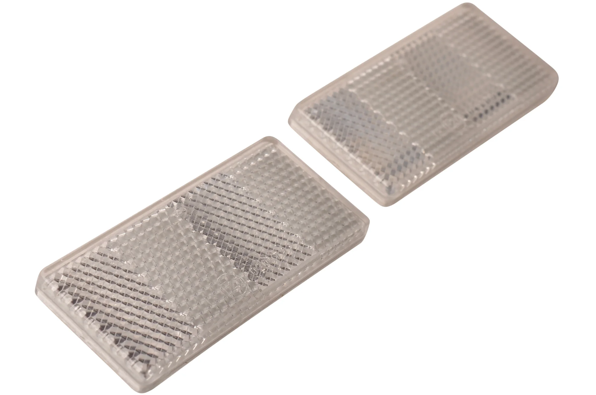 Weißer Reflektor 70x30 mm selbstklebend - Set aus 2 Stück - Image 3