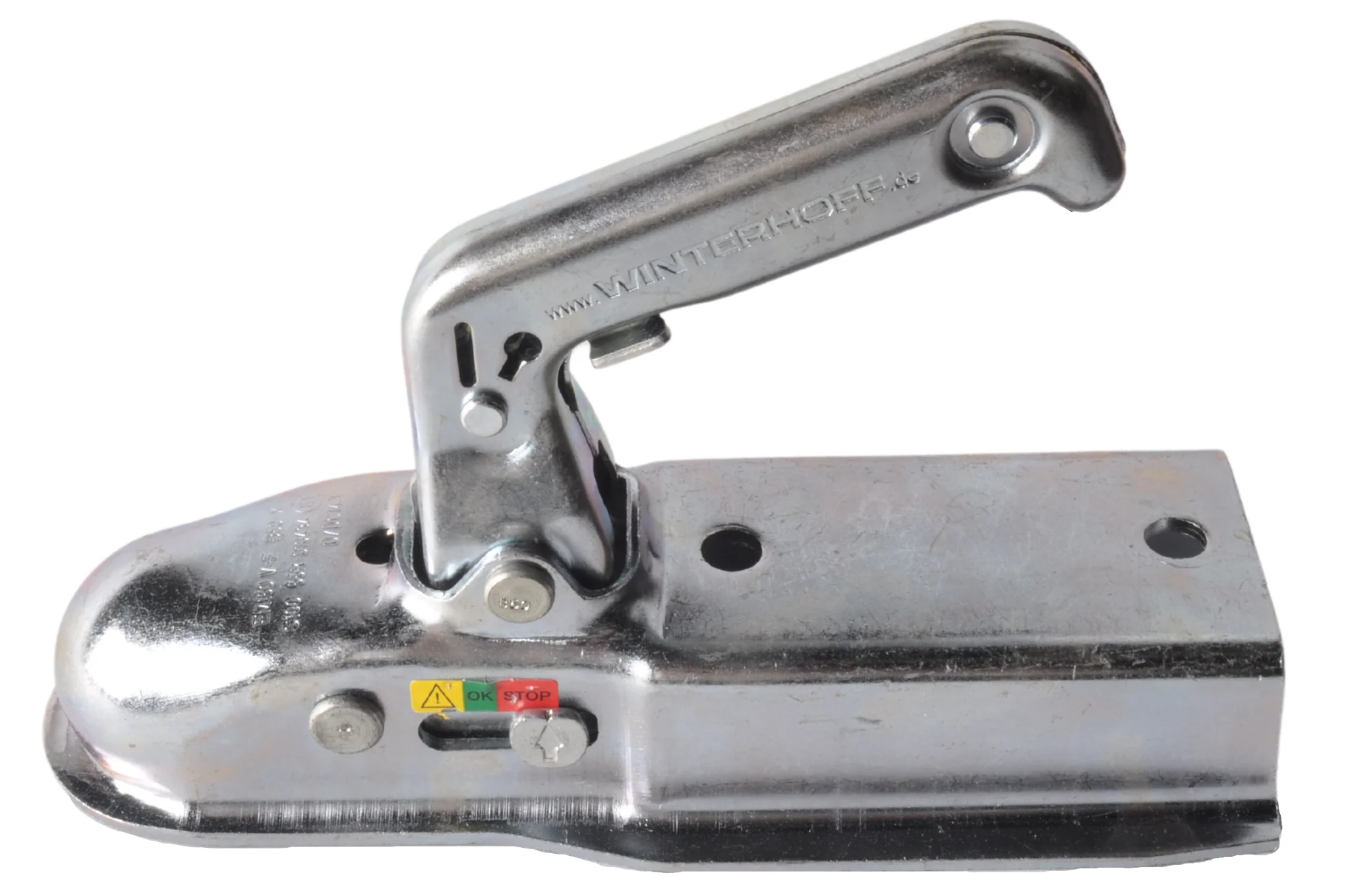 Winterhoff EM150-V-F - Rohr 60 mm - 1500 kg - ungebremste Kugelkupplung - Image 2