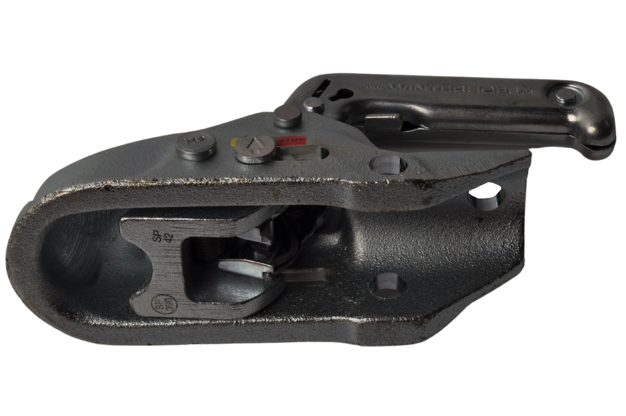 Winterhoff/Albe EM300RB - rund 50 mm - 3000 kg - M14 - gebremste Kugelkupplung - Image 3