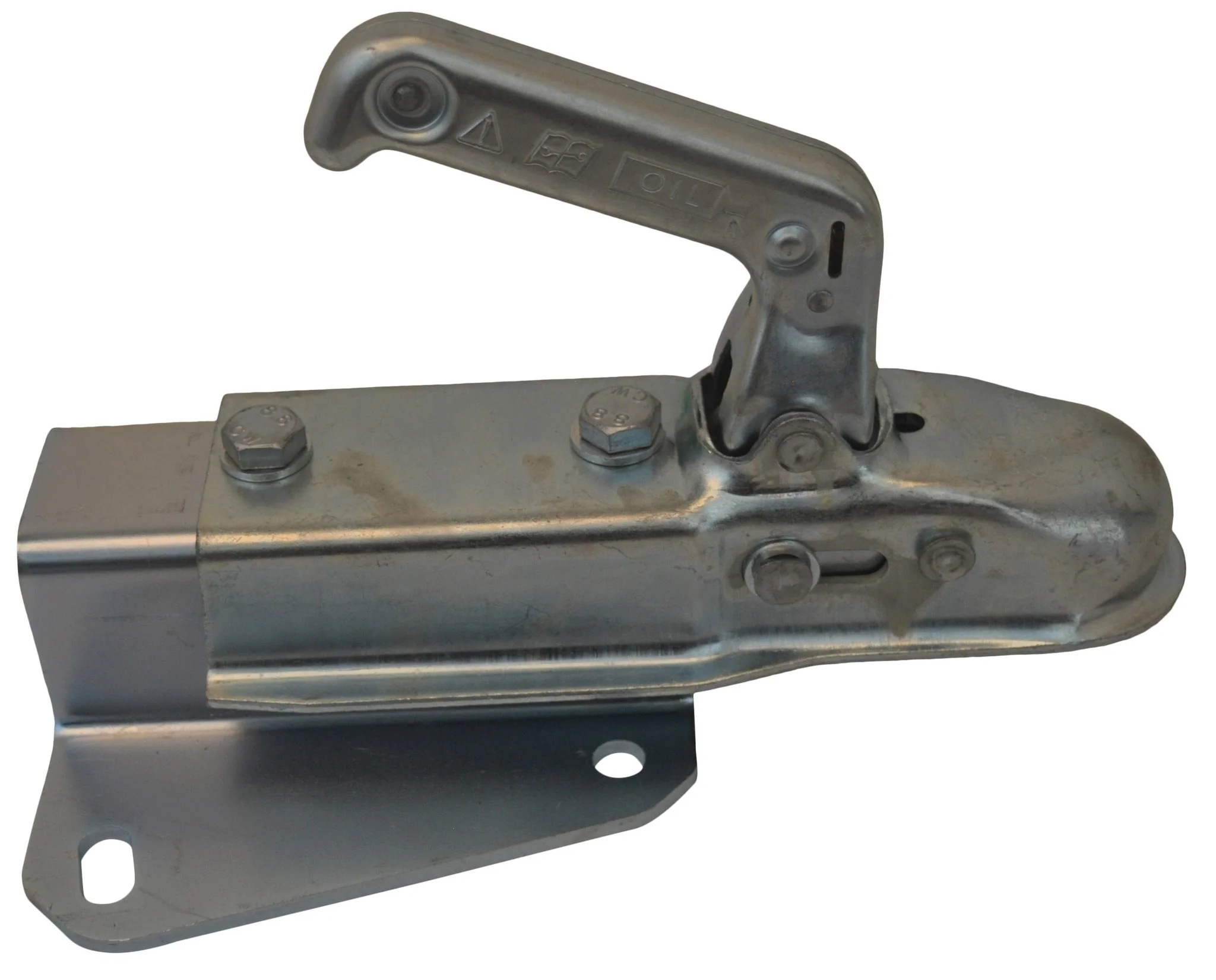 Winterhoff WW150VF Kugelkupplung  - Rohr 60 mm - 1500 kg - ungebremst - V-Deichsel - Image 2