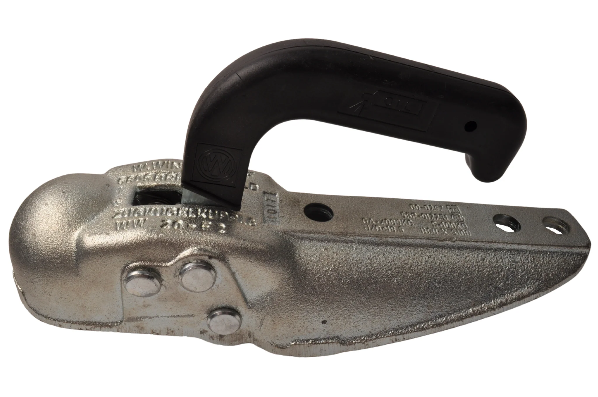Winterhoff WW20-F2 - rund 70 mm - 2000 kg - ungebremste Kugelkupplung - Image 2
