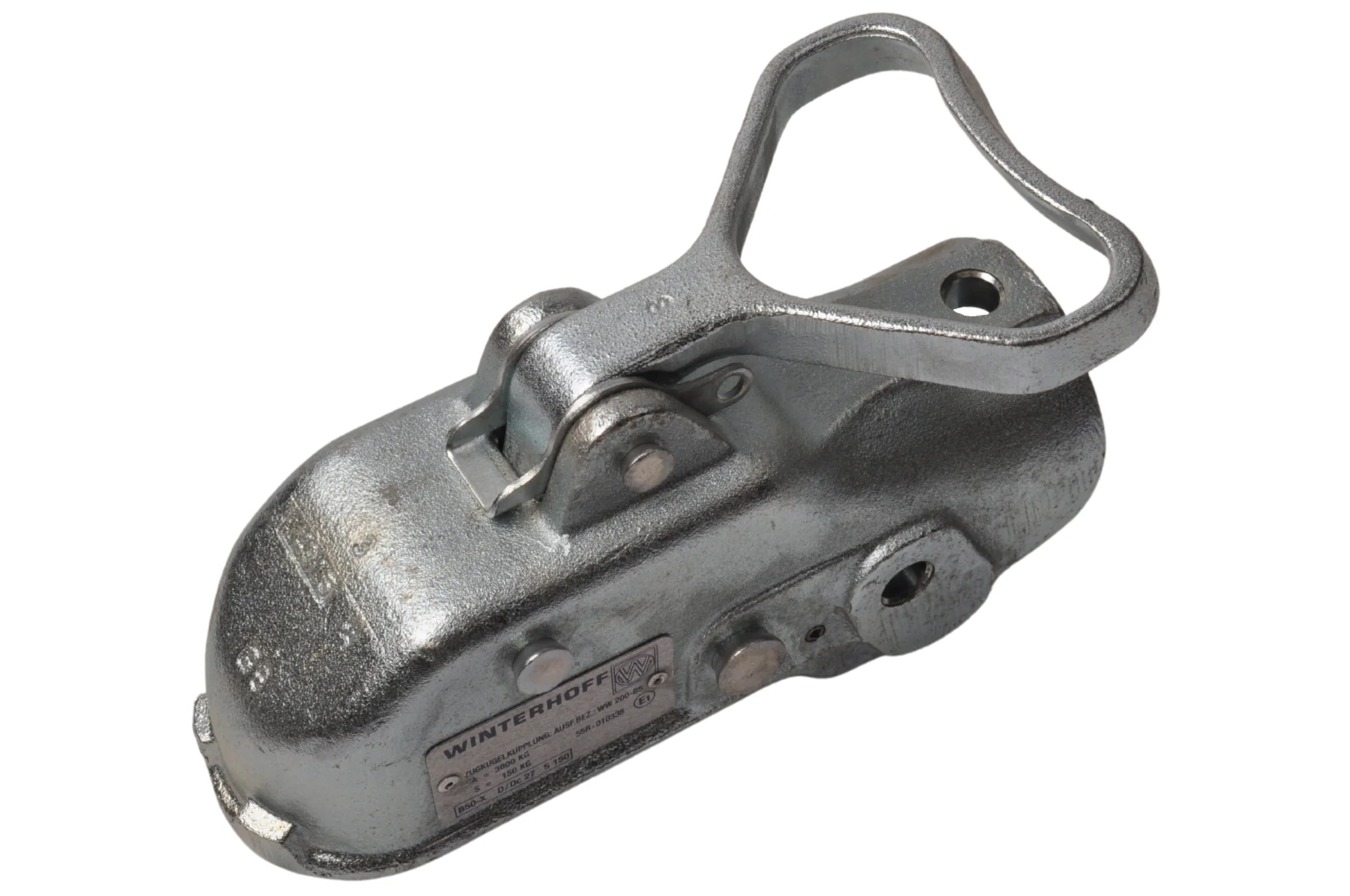 Winterhoff WW200 - rund 50 mm - 3000 kg - ungebremste Kugelkupplung - Image 3