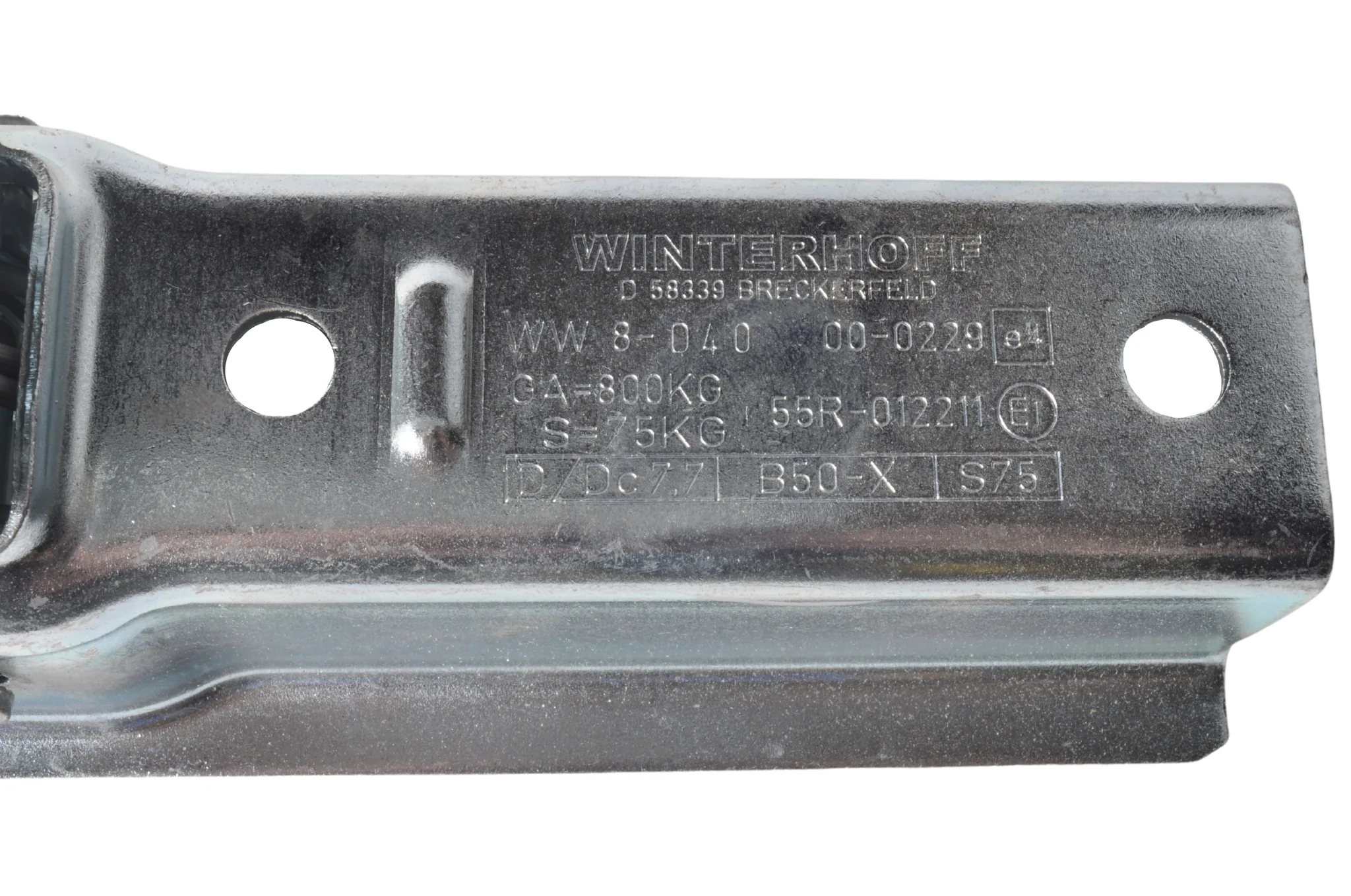 Winterhoff WW8-D40 - Rohr 40 mm - 800 kg - ungebremste Kugelkupplung - Image 3