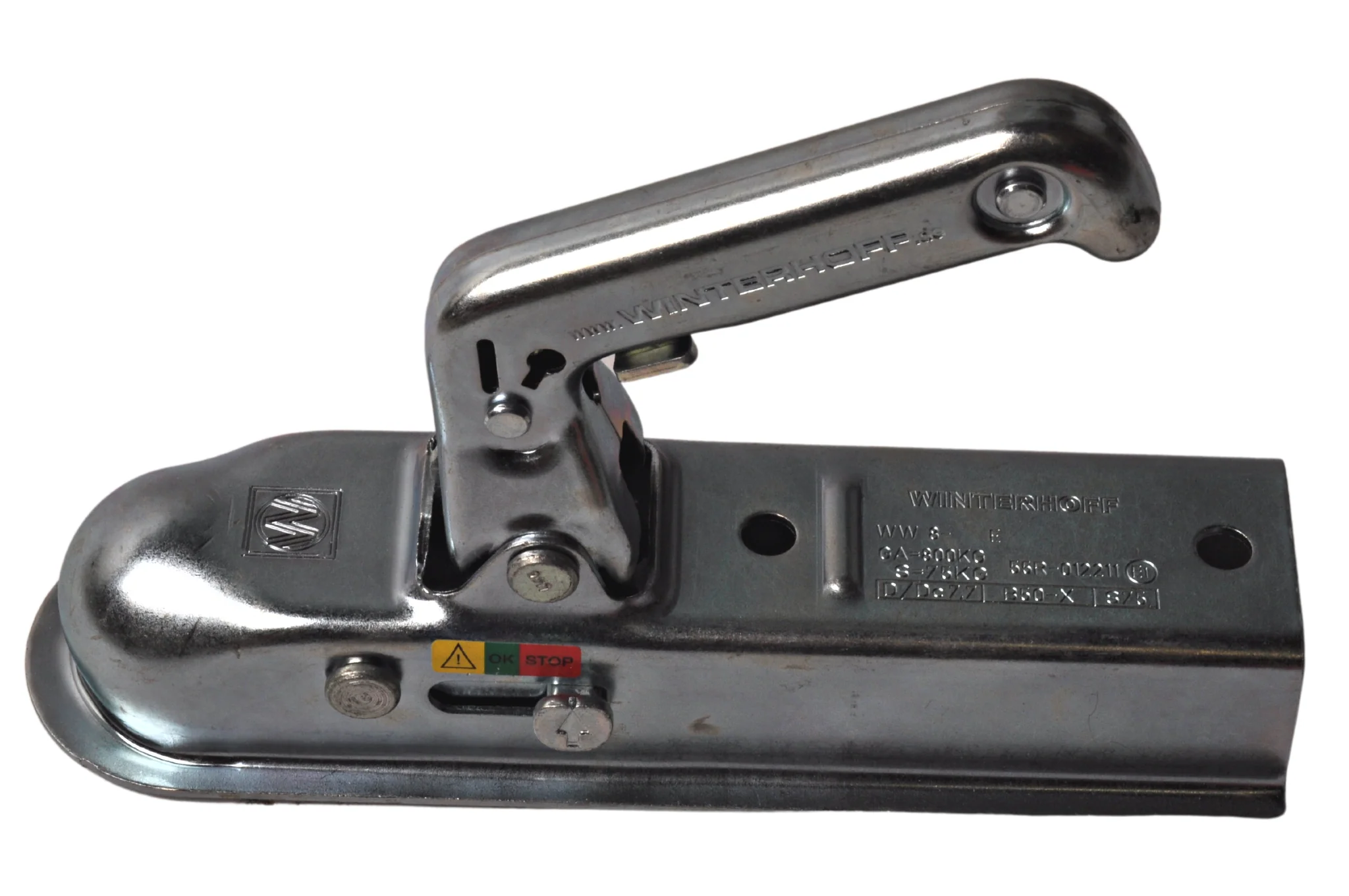 Winterhoff WW8-E - Rohr 50 mm - 800 kg - ungebremste Kugelkupplung - Image 2