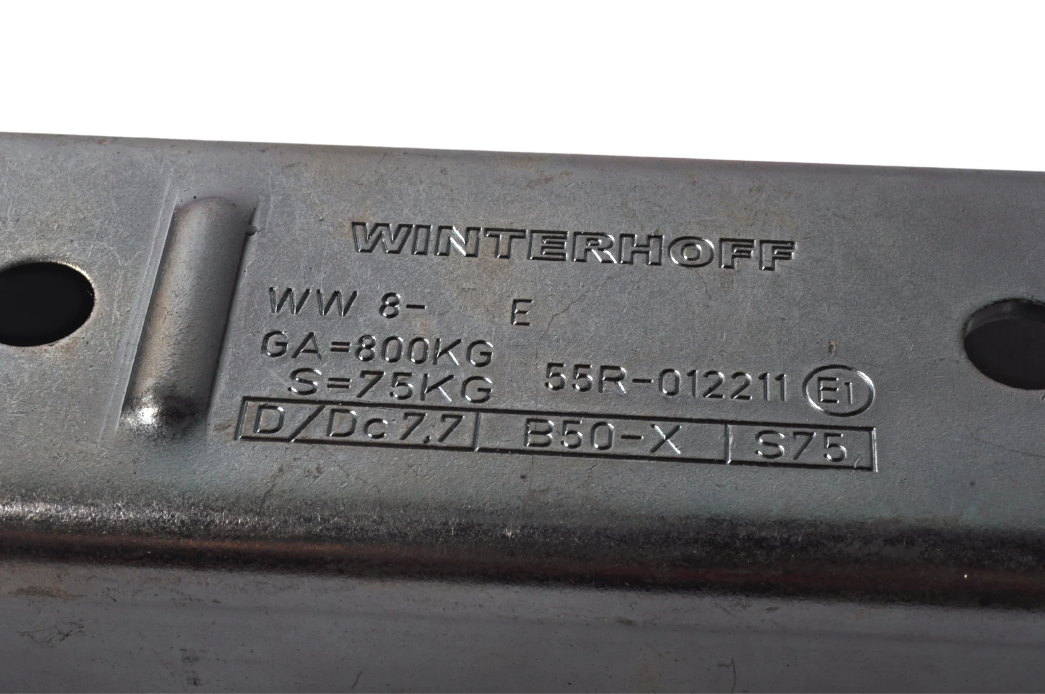 Winterhoff WW8-E - Rohr 50 mm - 800 kg - ungebremste Kugelkupplung - Image 4