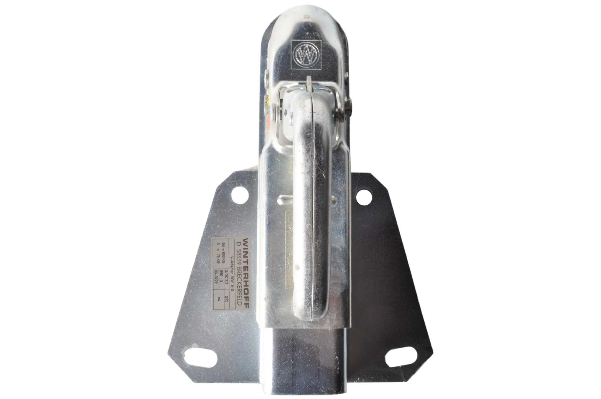 Winterhoff V-Deichsel - Rohr 50 mm - 800 kg - ungebremste Kugelkupplung - Image 3