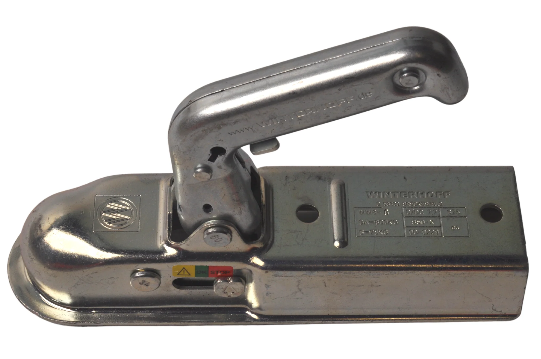 Winterhoff WW8-G - Rohr 60 mm - 800 kg - ungebremste Kugelkupplung - Image 2