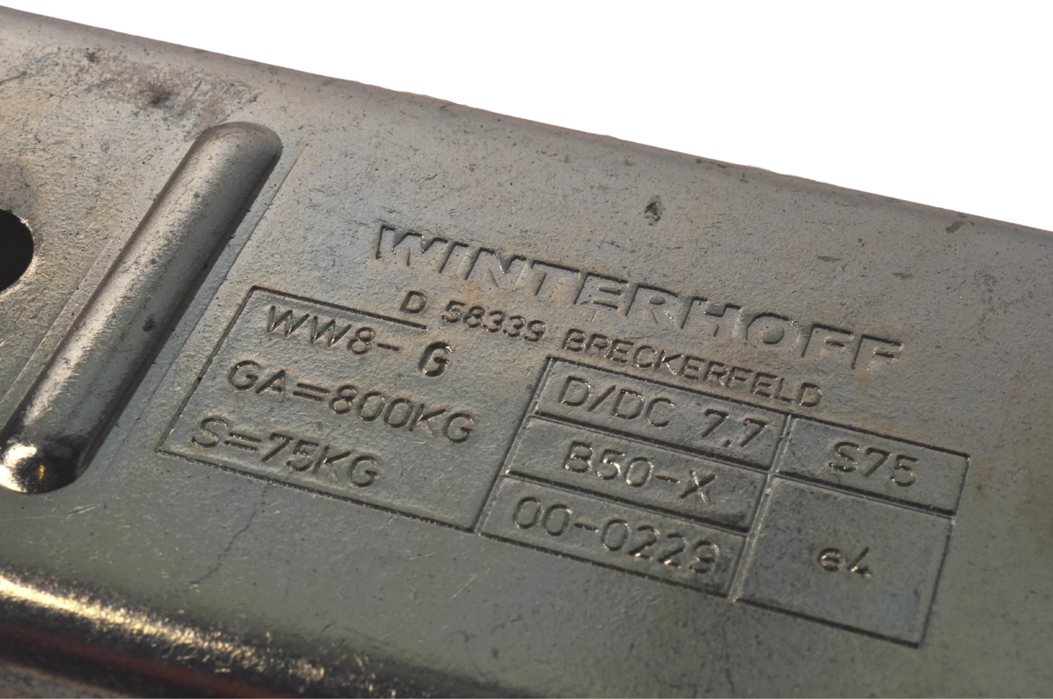 Winterhoff WW8-G - Rohr 60 mm - 800 kg - ungebremste Kugelkupplung - Image 4