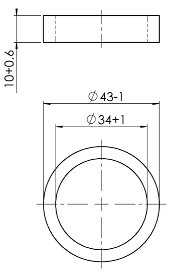 AL-KO Zugstangenstopper 43/34x10 mm - 90s/2 - Image 5