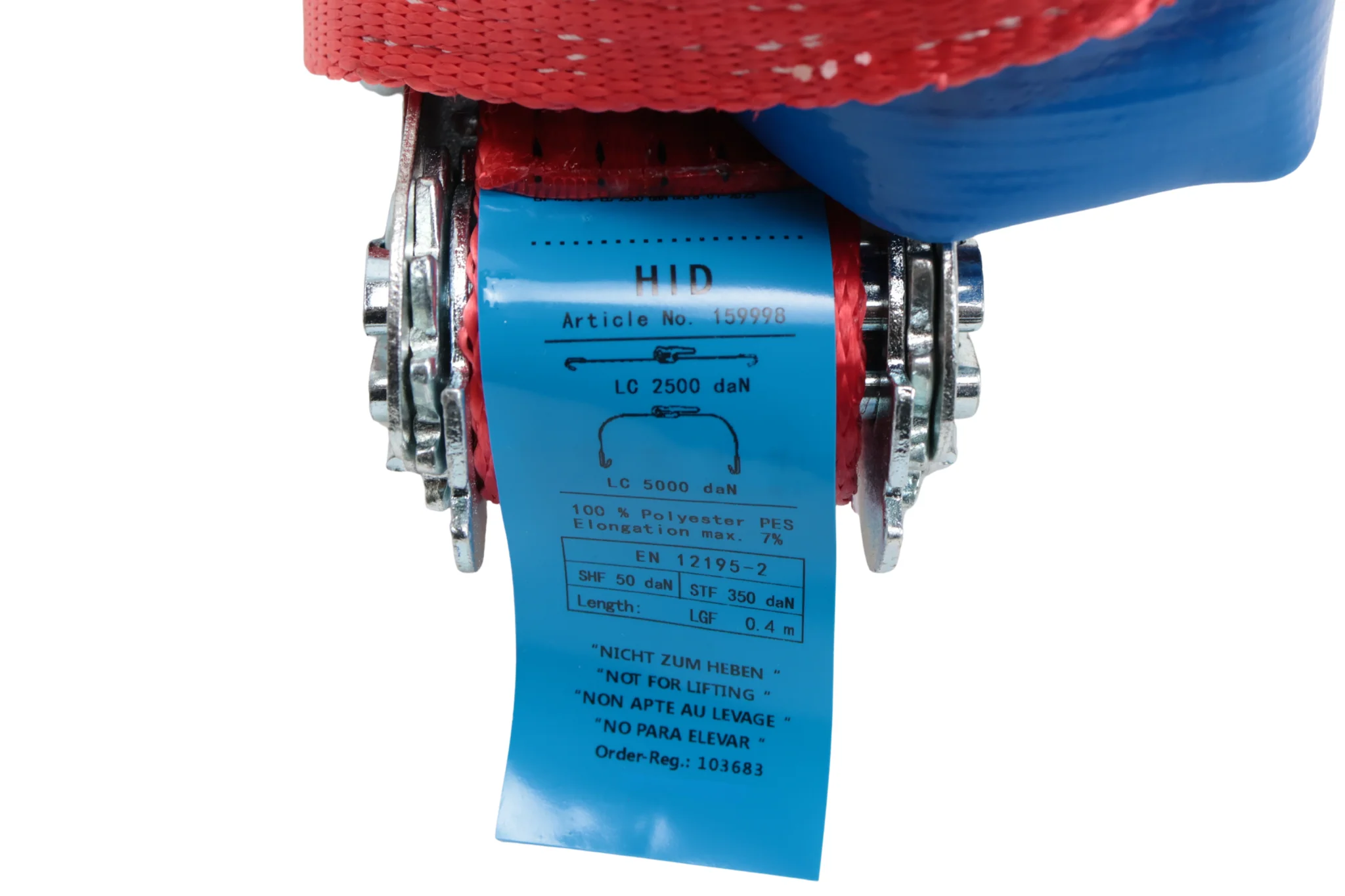 Spanngurt für Autotransport - 340x5 cm - 2500 daN - Image 9